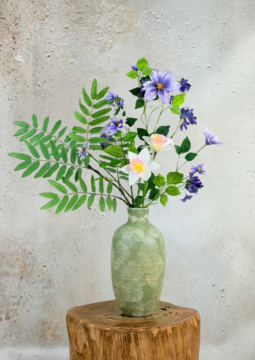 Zijden boeket "Lilac Dreams" | 80cm