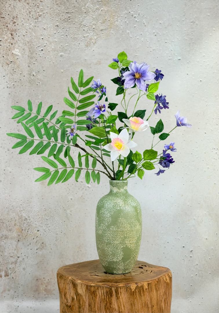 Zijden boeket "Lilac Dreams" | 80cm