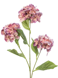 Zijden bloem "Hydrangea Paniculata" roze | 76 cm