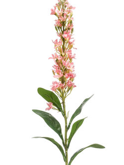 Zijden bloem "Matthiola" roze | 97 cm