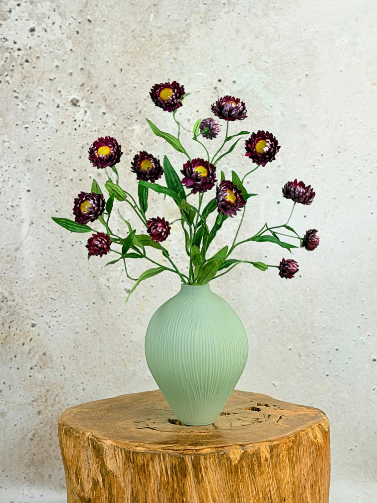 Zijden boeket "Helichrysum Bomb" | 50cm