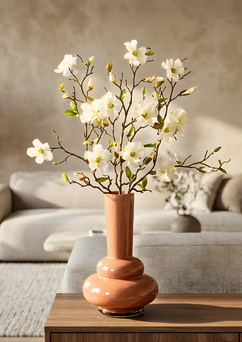 Zijden boeket "Bold Magnolia"  | 70cm