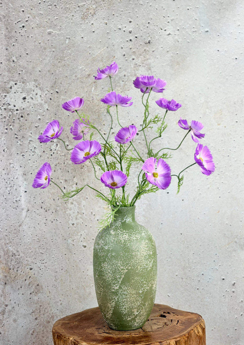 Zijden boeket "Veldboeket Lilac" | 80cm