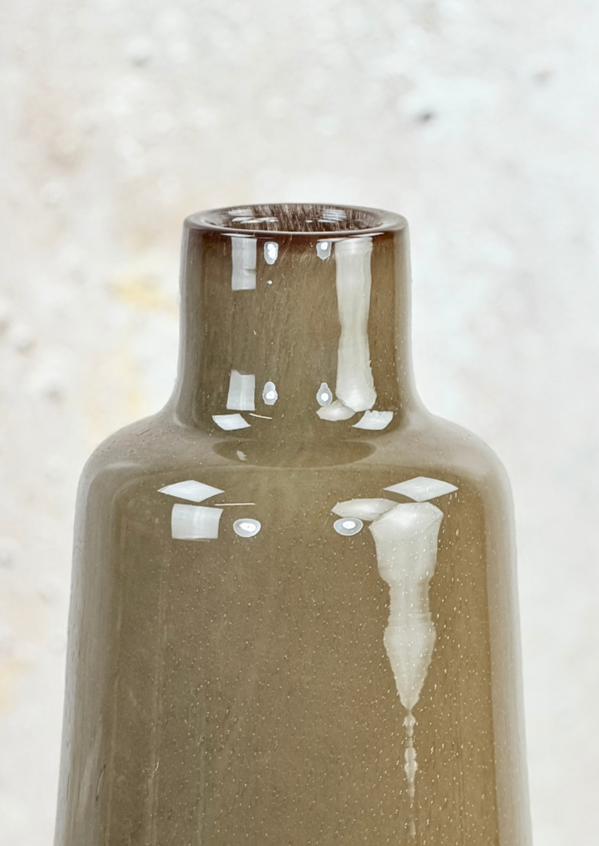 Vase The World | "Jana Dark Brown" | Ø18 x H35 cm