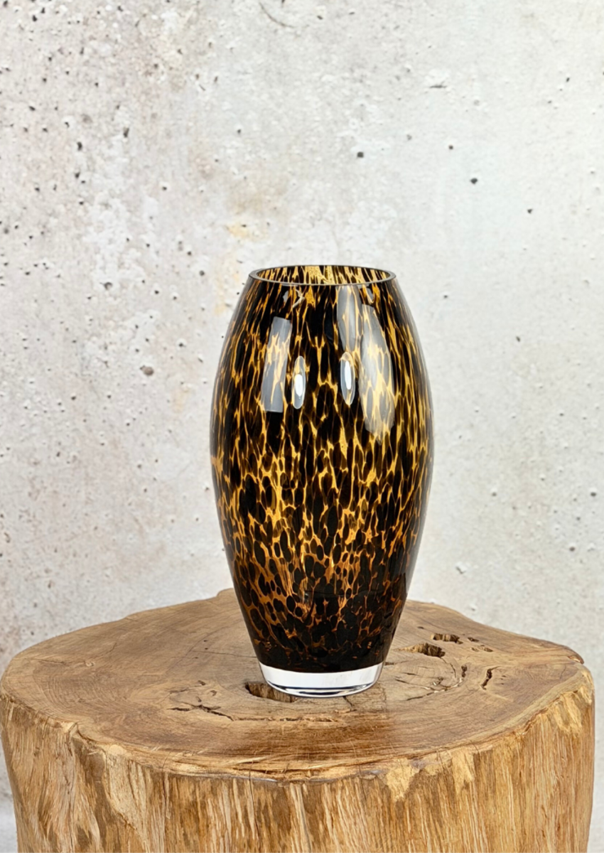 Vase the World | Ubangi vaas "Cheetah" | ⌀17xH30cm