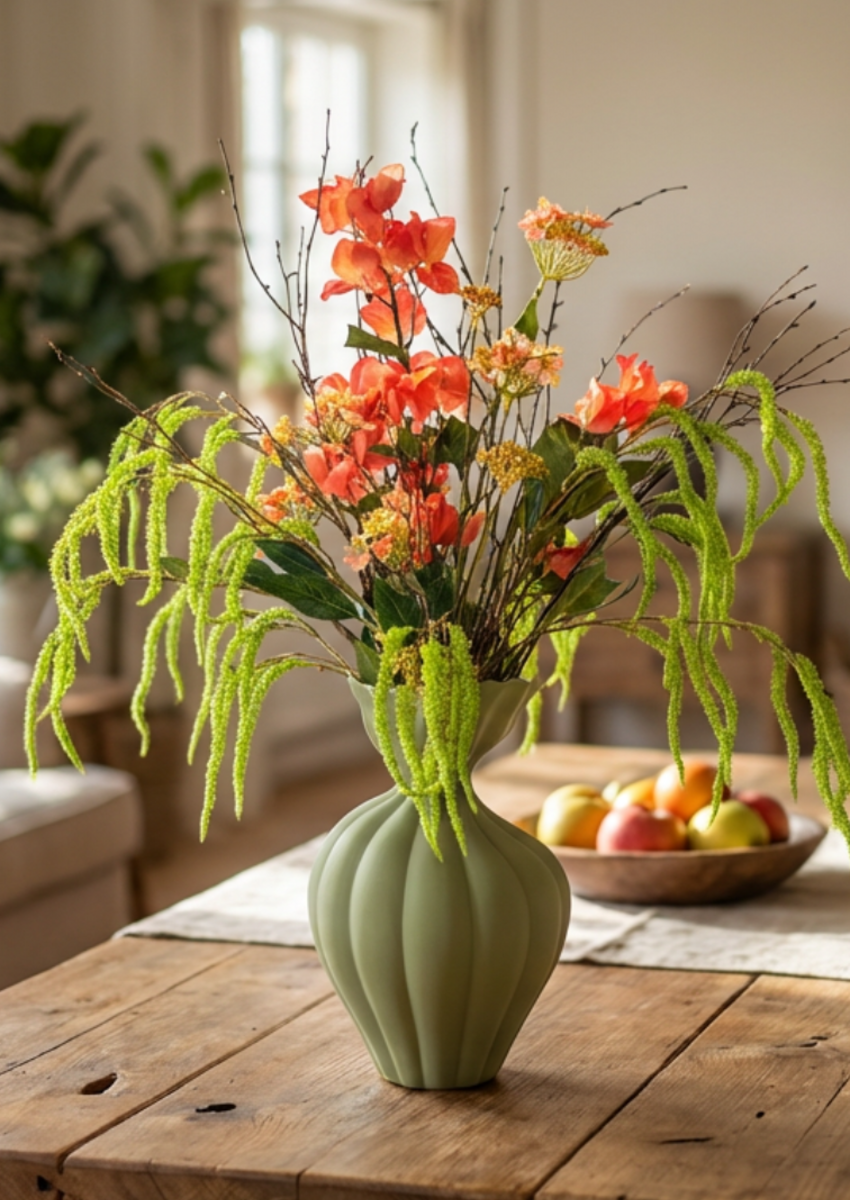 Zijden boeket "Voorjaars Bloesem" | 65cm