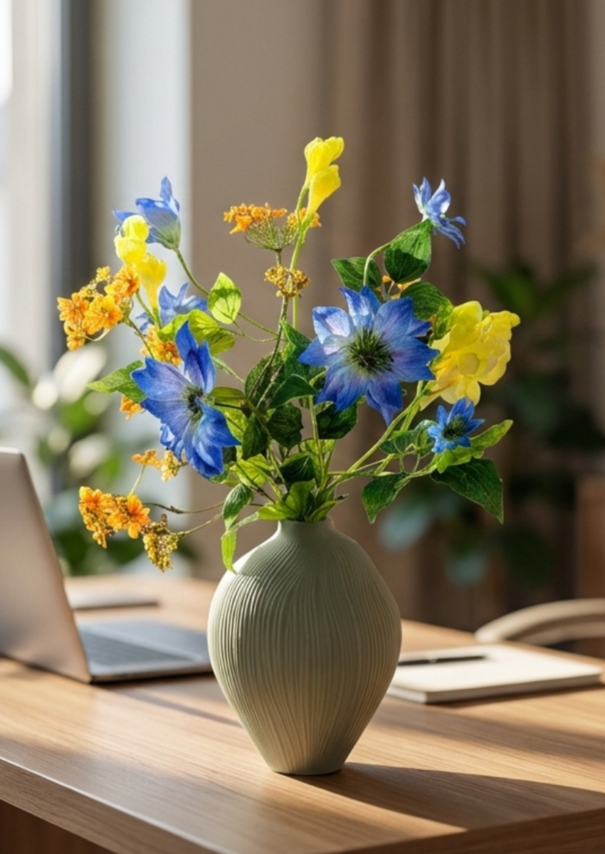 Zijden  boeket "Lemon Tree" | 50cm