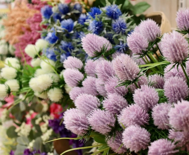 Hoe hergebruik je zijden bloemen in decoraties?