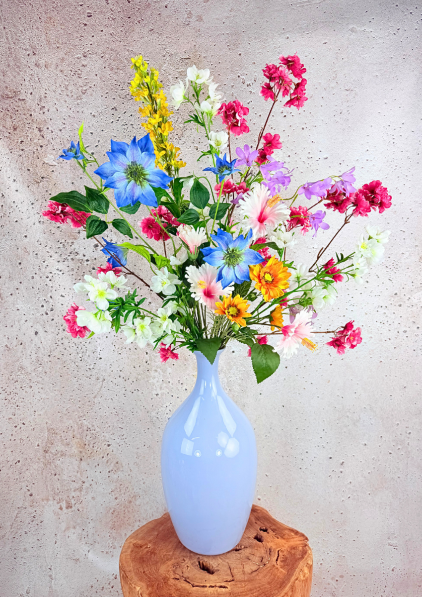 Bestseller - Zijden boeket "Zomerbloesem" | 110cm