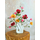 Zijden boeket "Veldbloemen" - inclusief vaas