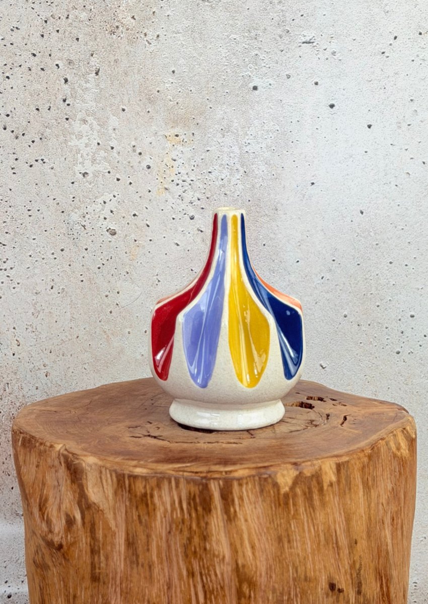 Zijden boeket ‘Lente Gevoel’ met vaas | 50cm