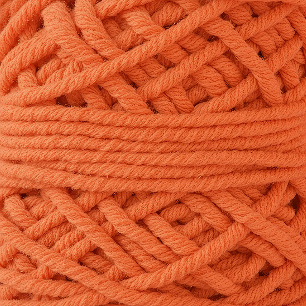 Orange yarn