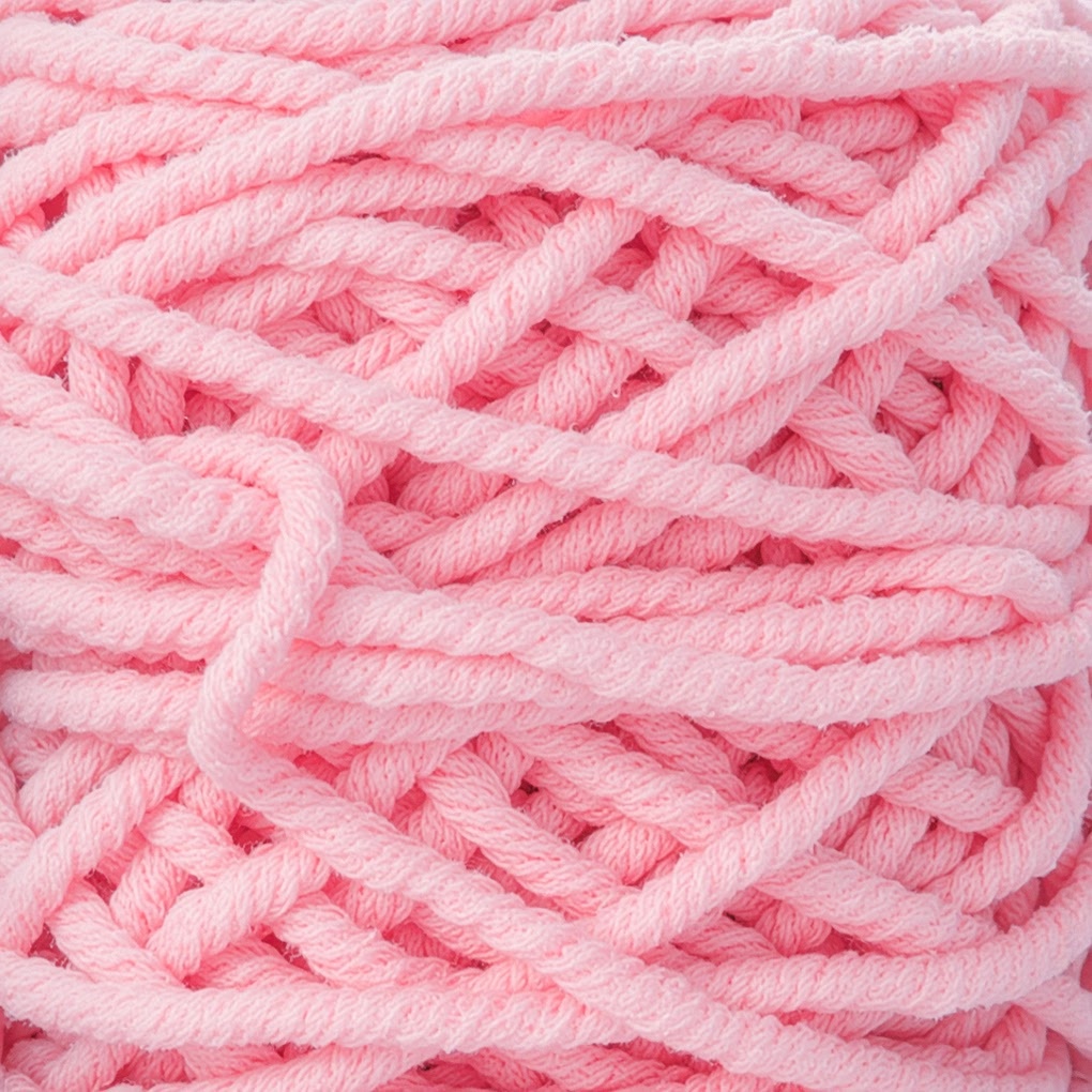 Pink yarn
