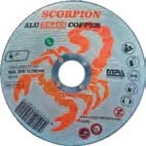 SCORPION ABRASIVE Aluminium – Trennscheibe T41 – flach für Aluminium mit zusetzungsfreiem Schnitt