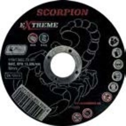SCORPION ABRASIVE Extreme – Doorslijpschijf voor RVS en staal met maximale snijsnelheid en minimale warmteontwikkeling