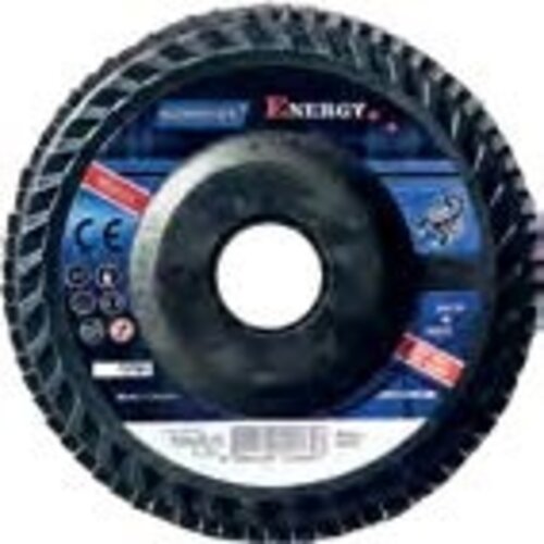 SCORPION ABRASIVE Energy ZR – Lamellenschijf T27 – Vlak (enkelvoudig) voor alle staalsoorten inclusief RVS met snelle materiaalafname en lange levensduur