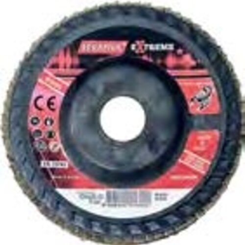 SCORPION ABRASIVE Extreme ZR – Lamellenschijf T29 – Conisch (dubbelvoudig) voor alle staalsoorten inclusief RVS met extreem hoge materiaalafname en maximale standtijd