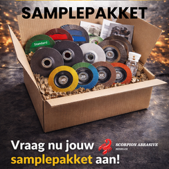 Samplepakket slijpschijven