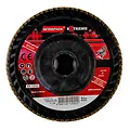 SCORPION ABRASIVE Extreme ZR – Fächerscheibe T29 – Konisch (doppelt) für alle Stahlsorten inklusive Edelstahl mit extrem hohem Abtrag und maximaler Standzeit