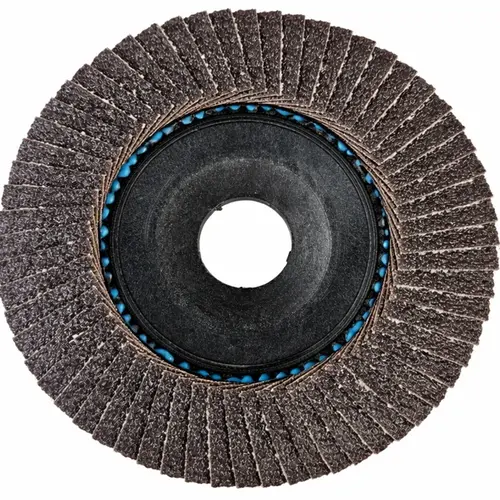 SCORPION ABRASIVE Basic AO – Fächerscheibe T27 – Flach (einfach) für niedriglegierten Stahl und Holz