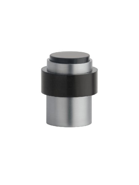 Aprile Aprile deurstopper DS27 - vloer én wand  mat Chroom