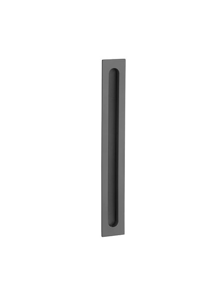 Aprile Mat zwarte schuifdeurkom HD 239 - rechthoekig 245 x 35 mm