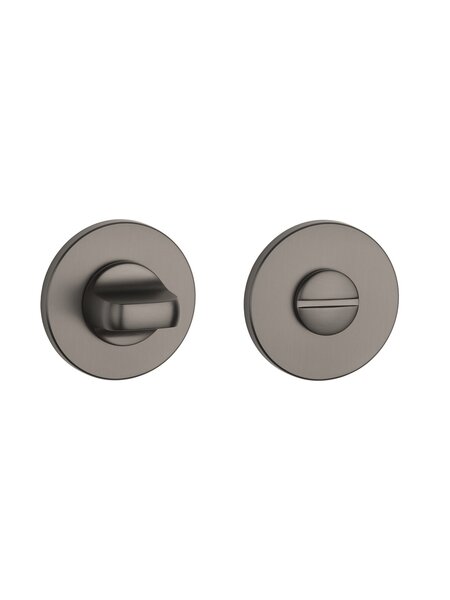 Aprile Aprile WC garnituur rond Ø 52x5mm Grafiet