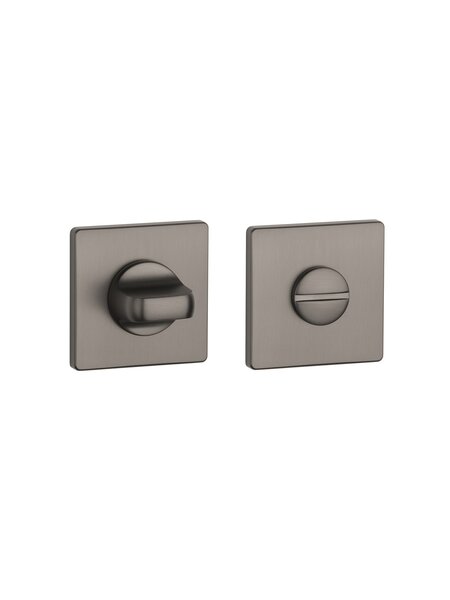 Aprile Aprile WC garnituur vierkant 52x52x5 Grafiet