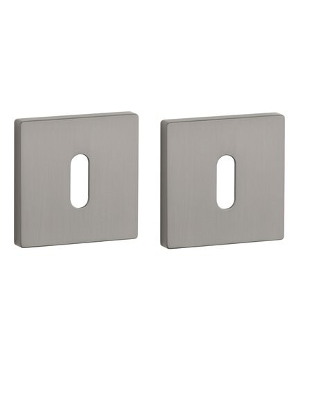 Aprile Aprile sleutelplaatjes vierkant 52x52x7 mm Grafiet