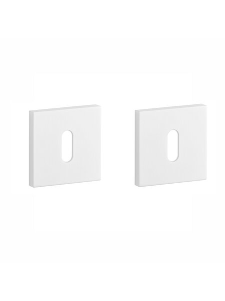 Aprile Witte Aprile sleutelplaatjes vierkant 52x52x7mm