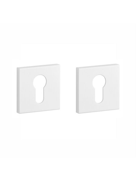 Aprile Witte Aprile cilinderplaatjes vierkant 52x52x7mm