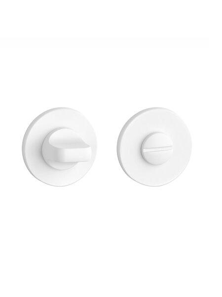 Aprile Wit Aprile WC garnituur rond  Ø 52x5mm