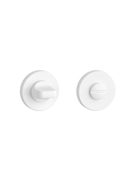 Aprile Wit Aprile WC garnituur rond Ø 52x7mm