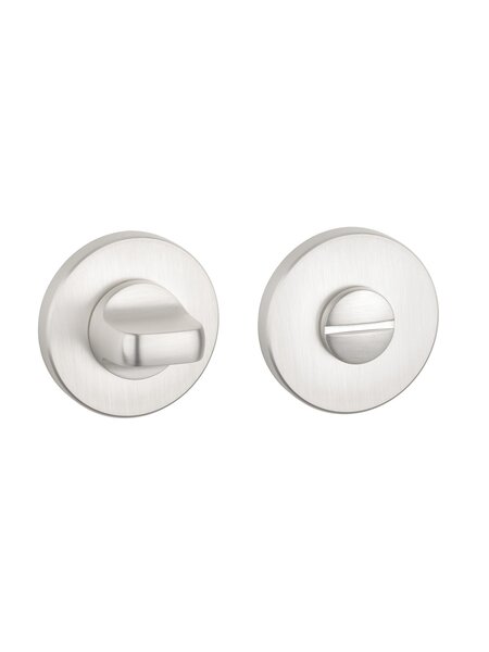Aprile APRILE WC garnituur rond Ø 52x7mm - Silver Pearl
