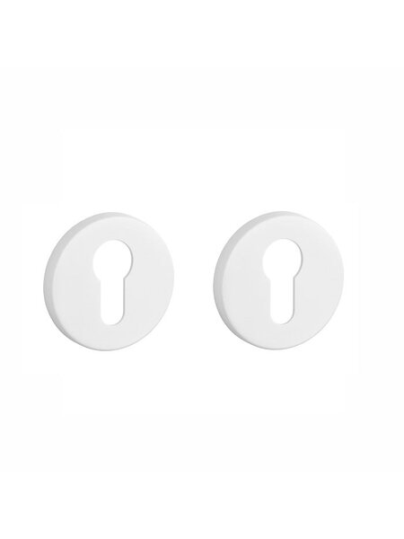 Aprile Witte Aprile cilinderplaatjes rond Ø 52x7mm