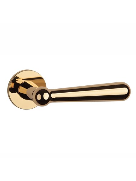 Aprile deurklinken ROSEMARY 5mm goud gepolijst