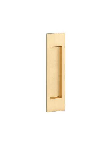 Schuifdeurkom 7039 - rechthoekig 152 x 39 mm mat Goud