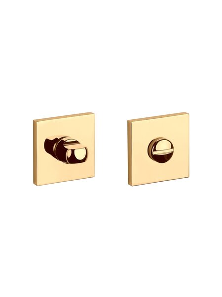 Aprile WC garnituur vierkant 53x53x7 Goud PVD