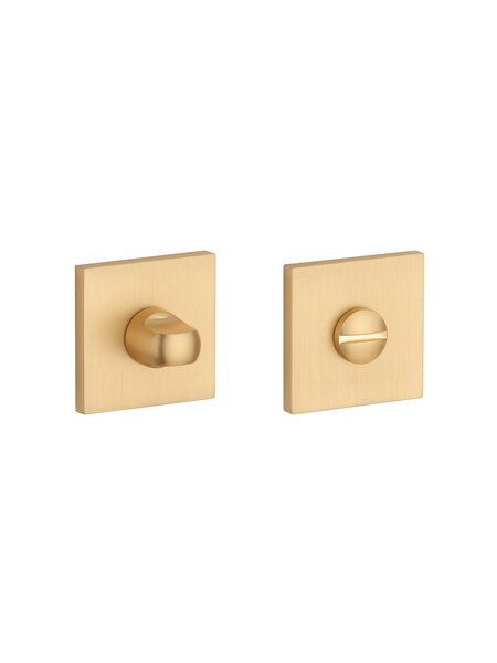 Aprile WC garnituur vierkant 53x53x7 mat goud