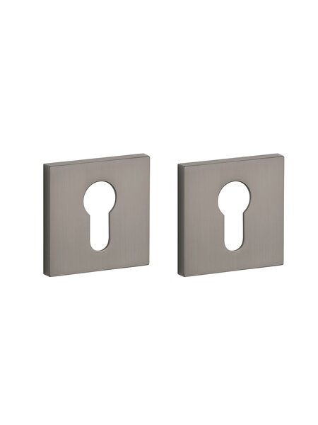 APRILE cilinderplaatjes vierkant 53x53x7mm titanium