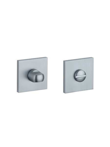 Aprile WC garnituur vierkant 53x53x7 Chroom Satiné