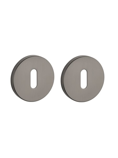 APRILE sleutelplaatjes rond Ø 53x7mm titanium