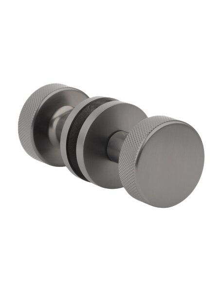Paar APRILE deurknoppen TUJA titanium