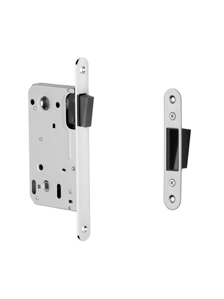 Magneetslot 2869 WC 90mm - 196x18mm - geborsteld Nikkel