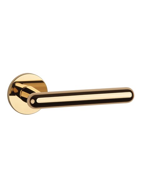 Aprile deurklinken ASTERIA 5mm goud gepolijst