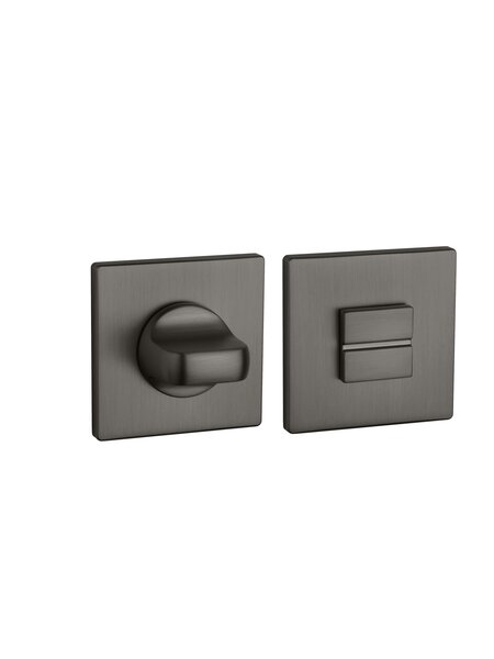 Aprile Aprile WC garnituur vierkant 52x52x5 mat Antraciet