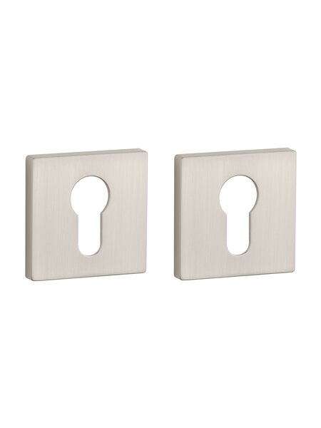 Aprile Aprile cilinderplaatjes RT vierkant 52x52x7mm mat nikkel