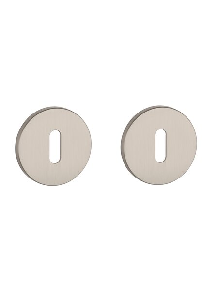 Aprile Aprile sleutelplaatjes rond Ø 52x5mm mat Nikkel