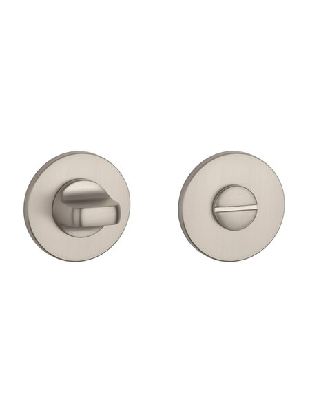 Aprile Aprile WC garnituur rond Ø 52x5mm mat Nikkel
