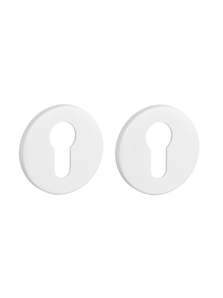 Aprile Witte Aprile cilinderplaatjes rond Ø 52x5mm